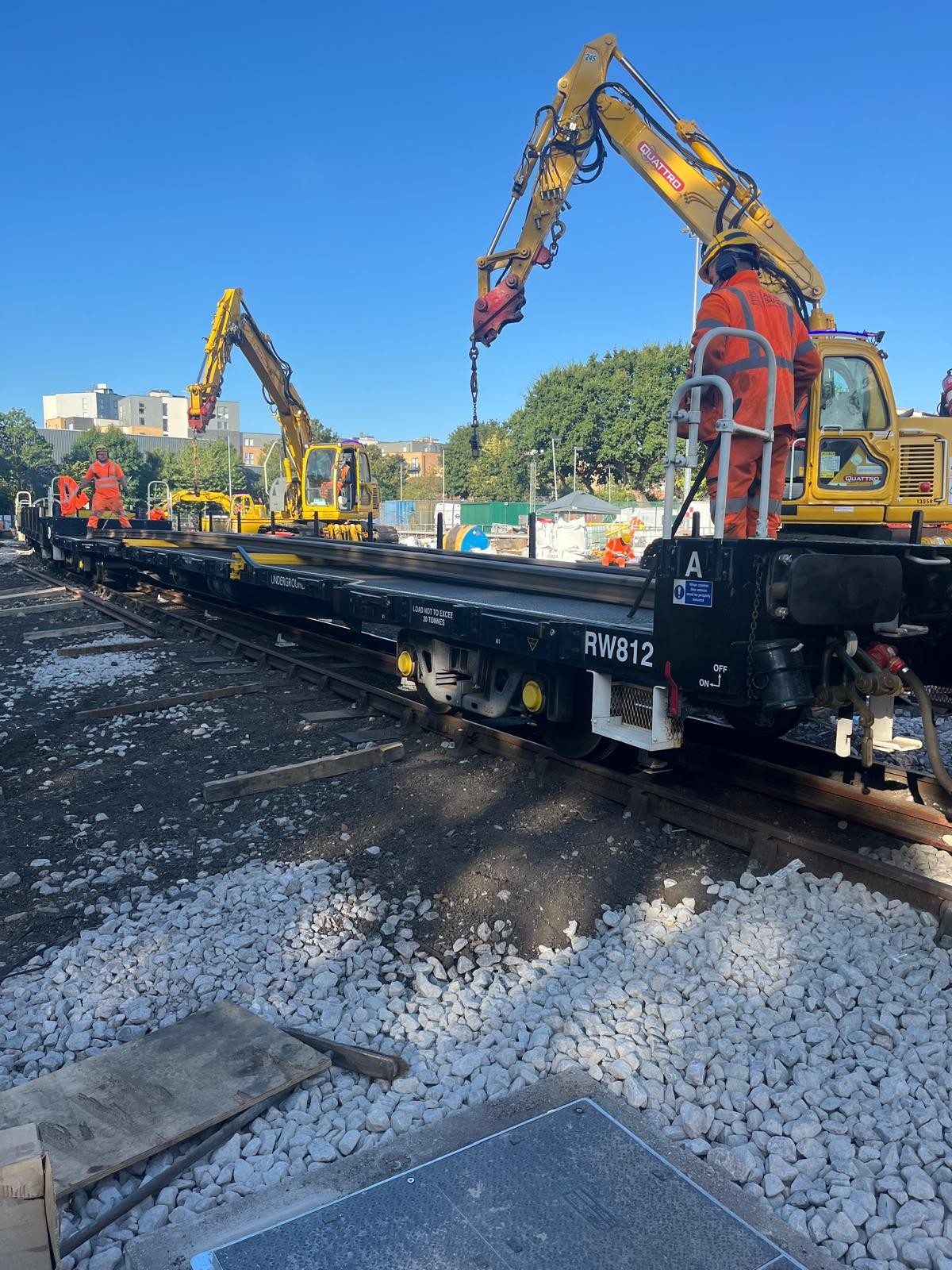 Crane Controllers in a UK rail environment