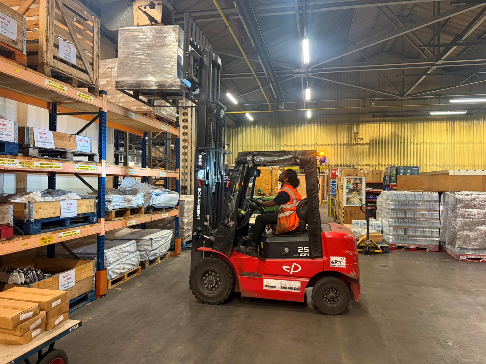 Forklift Operators in a UK rail environment