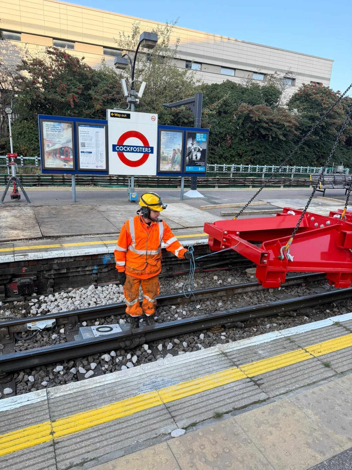Plant & Machine Operators in a UK rail environment