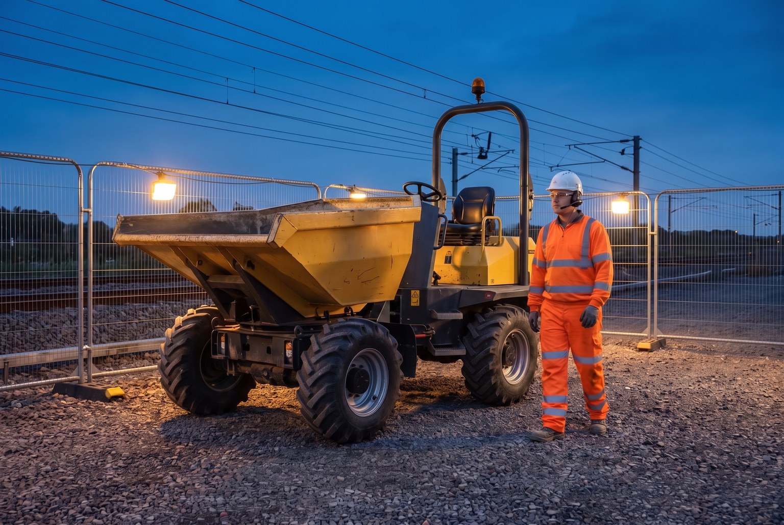 Dumper Operator Supply: UK rail workforce and environment detail