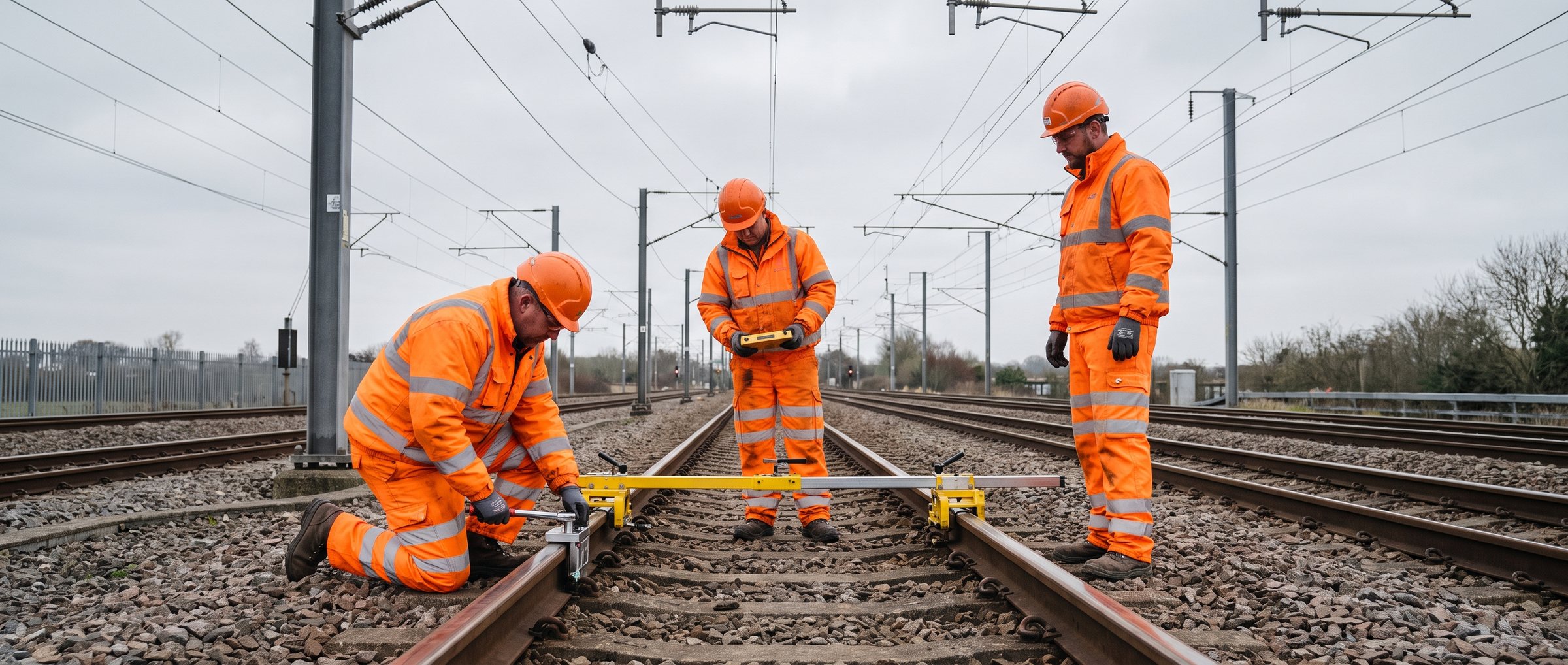 Track Gangs & Labour Support in a UK rail work environment